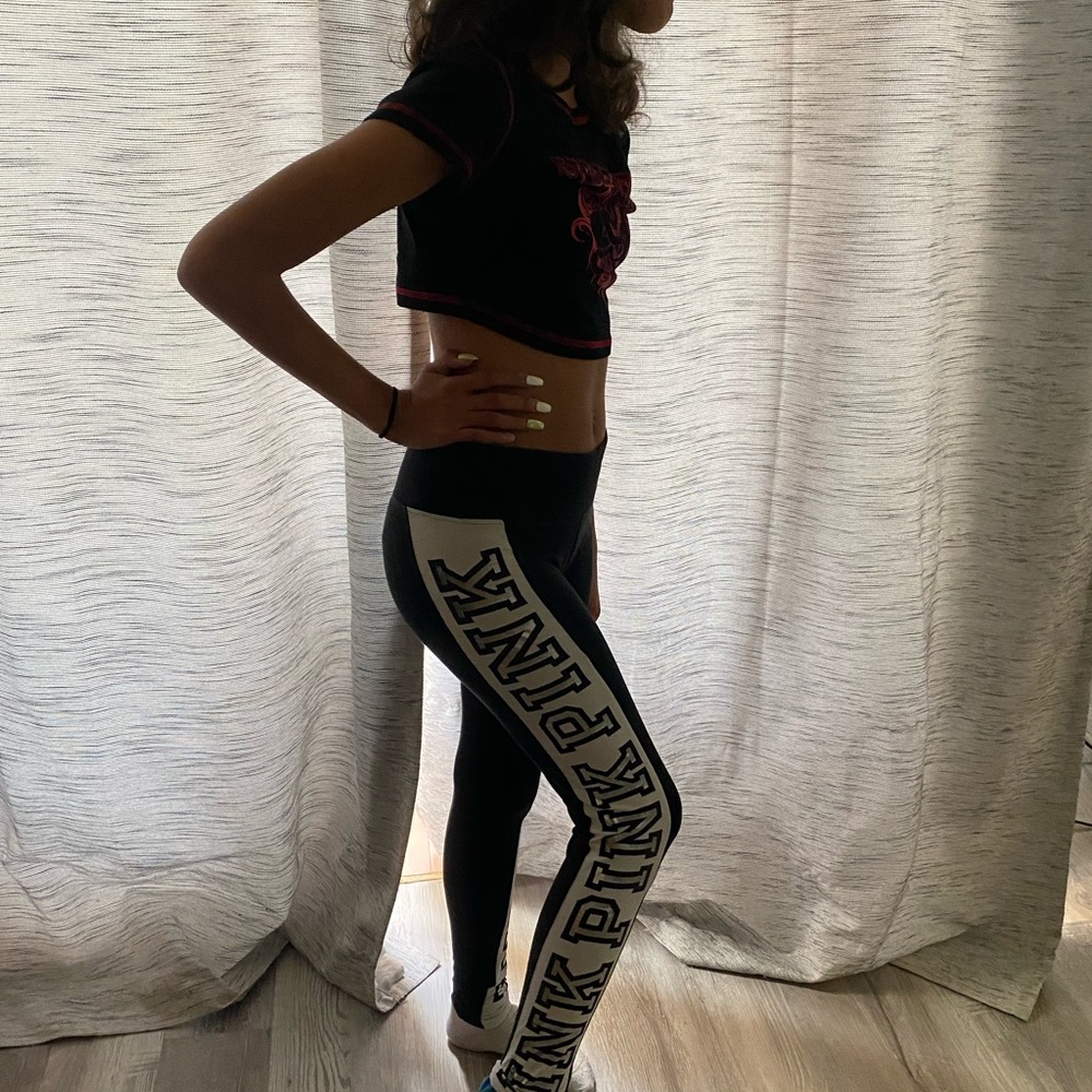 Xs Victorias Secret Pink leggings GUC